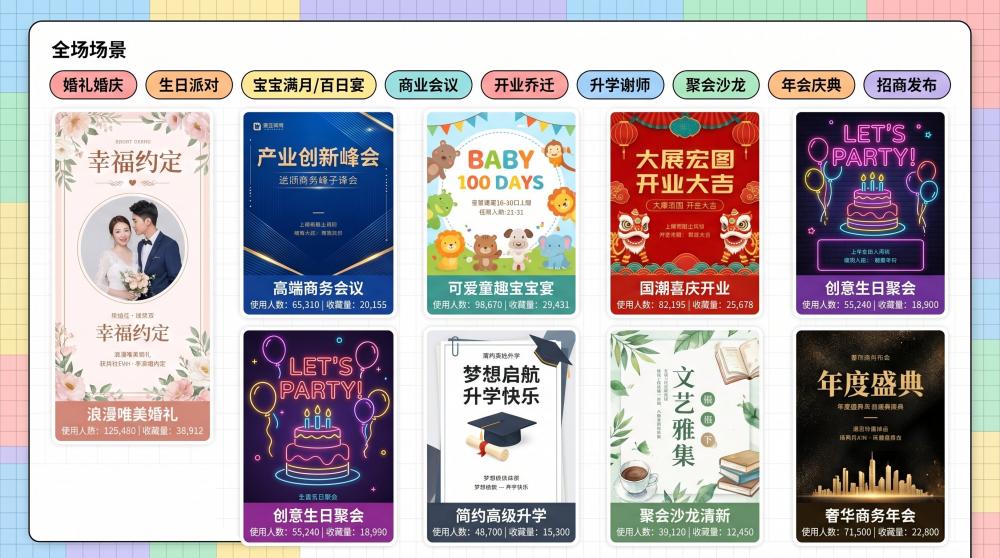 家长会电子邀请函定制指南｜正式得体不踩雷，小白也能快速上手